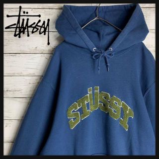 ステューシー パーカー(メンズ)(ブルー・ネイビー/青色系)の通販 100 ...