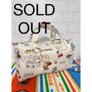 SOLD OUT!ミニボストンバッグ　チャーム付き♪ ハンドメイド(ボストンバッグ)