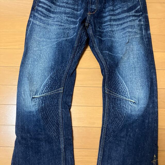 珍品 刺し子 デニム ステッチ ブーツカットの通販 by 春の人's 珍品 刺し子 デニム ステッチ ブーツカットの通販 by 春の人's