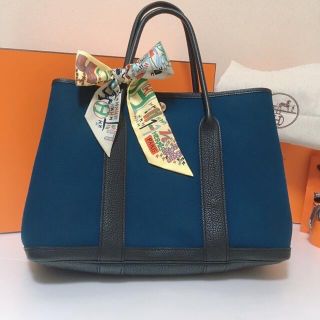 エルメス(Hermes)の専用♡超美品★エルメス ガーデンパーティPM   Q刻印 レアカラー 正規品♡(トートバッグ)