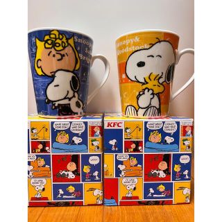 スヌーピー(SNOOPY)の【新品未使用】スヌーピー　マグカップ　(ケンタッキー)(グラス/カップ)