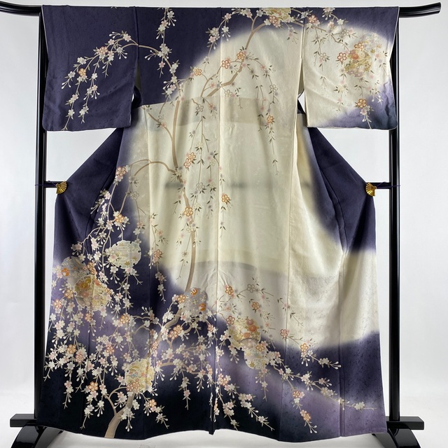 訪問着 美品 逸品 身丈163cm 裄丈66cm 正絹