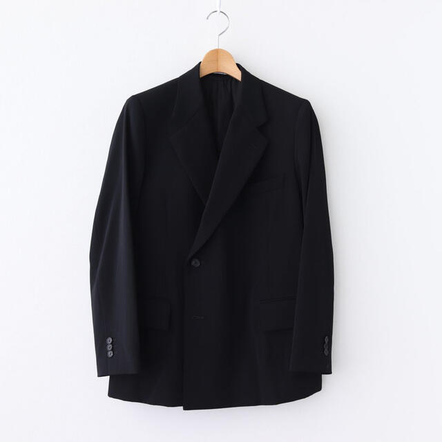 AURALEE WOOL MAX GABARDINE DOUBLE JACKET