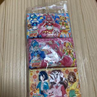 サンスター(SUNSTAR)のデリシャスパーティ　プリキュア　ポケットティッシュ　6個　水に流せる(キャラクターグッズ)