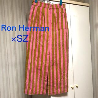 ロンハーマン(Ron Herman)の新品未使用　Ron Herman×SZ block prints スカート(ロングスカート)