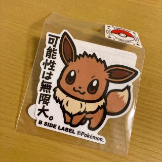 ポケモン(ポケモン)のイーブイ ステッカー【可能性は無限大】(その他)