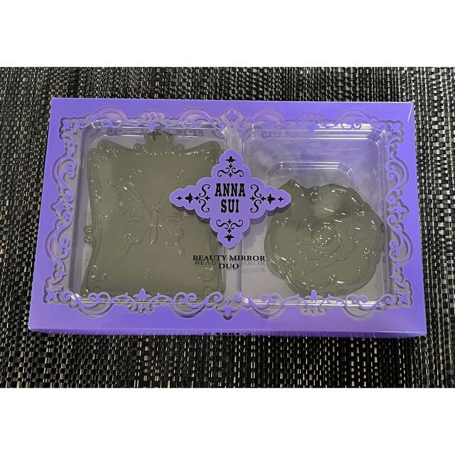 ANNA SUI(アナスイ)の【新品・未使用】ANNA SUIコンパクトミラー2種セット レディースのファッション小物(ミラー)の商品写真