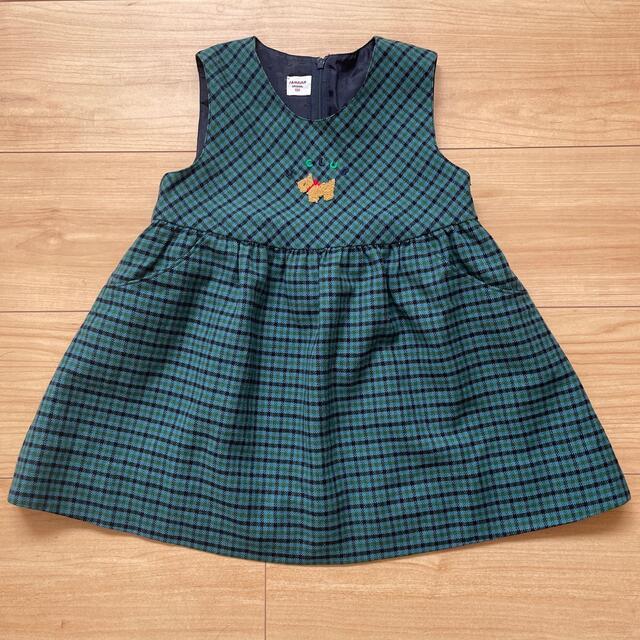 familiar(ファミリア)のファミリア ワンピース 100 キッズ/ベビー/マタニティのキッズ服女の子用(90cm~)(ワンピース)の商品写真