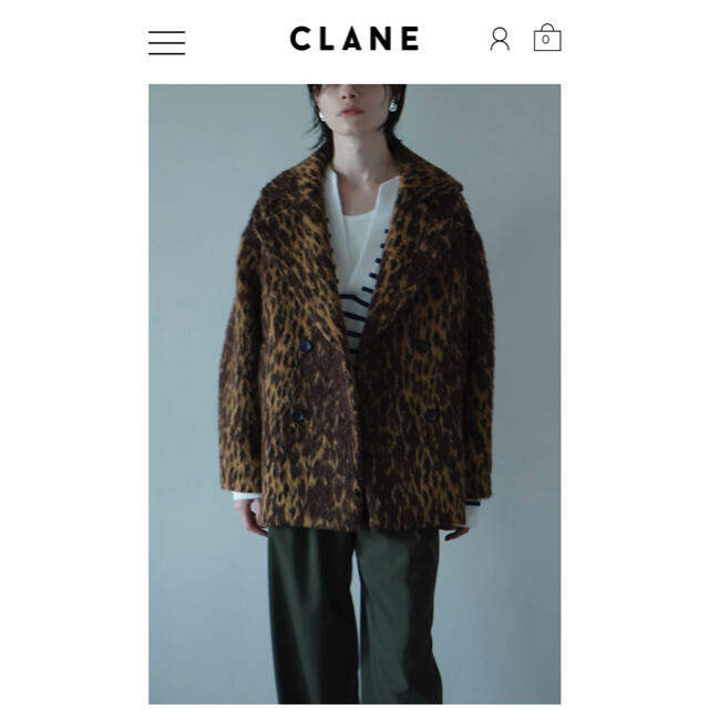 その他CLANE OVER LINE DOUBLE COAT サイズ2