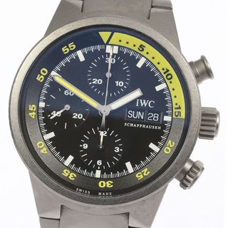 インターナショナルウォッチカンパニー(IWC)の★保証書付き【IWC SCHAFFHAUSEN】IWC アクアタイマー クロノグラフ IW371903 自動巻き メンズ_710336【63】(腕時計(アナログ))