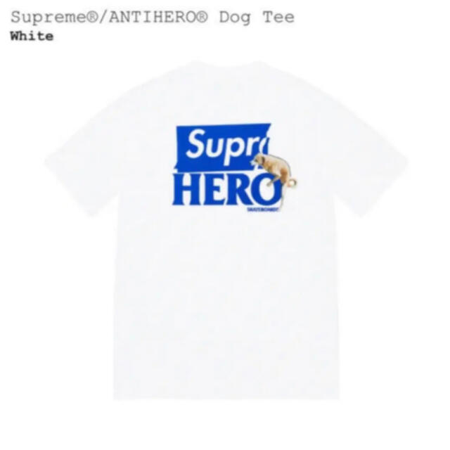 Supreme Anti Hero Dog Tee 白 XLWhiteサイズ