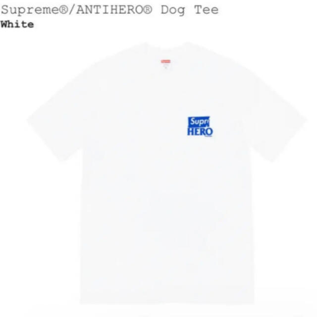 Supreme - Supreme Anti Hero Dog Tee XXL 白の通販 by yassu-'s shop ...