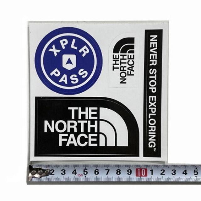 THE NORTH FACE(ザノースフェイス)のノースフェイス ステッカー シール US 限定品 非売品 海外限定 220728 インテリア/住まい/日用品の文房具(シール)の商品写真