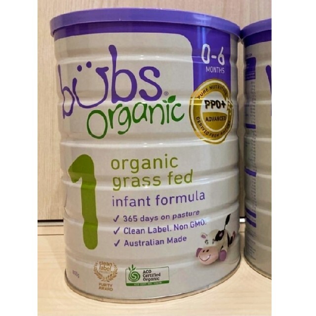 bubs organic オーガニック バブス 粉ミルク 牛 step1 ×3 授乳 bubs organic オーガニック バブス 粉ミルク 牛 step1 ×3 授乳