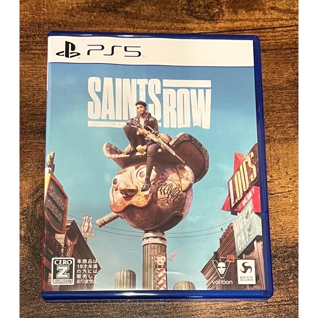 Saints Row（セインツロウ） PS5 エンタメ/ホビーのゲームソフト/ゲーム機本体(家庭用ゲームソフト)の商品写真