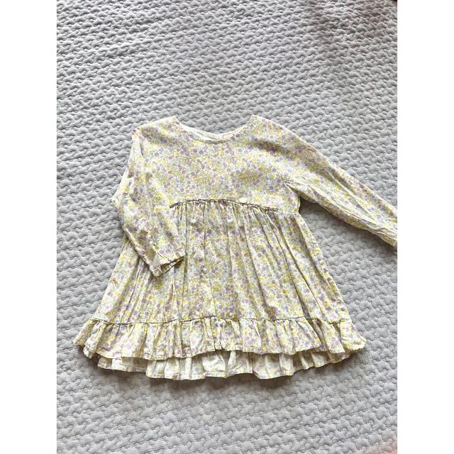 petit main(プティマイン)のpitte main トップス　110 キッズ/ベビー/マタニティのキッズ服女の子用(90cm~)(Tシャツ/カットソー)の商品写真