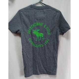 アバクロンビーアンドフィッチ(Abercrombie&Fitch)のアバクロ Abercrombie&Fitch 半袖Tシャツ 刺繍ロゴ(Tシャツ/カットソー(半袖/袖なし))