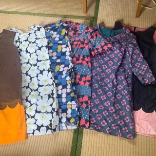 マリメッコ(marimekko)のマリメッコワンピース 六枚セット(ひざ丈ワンピース)