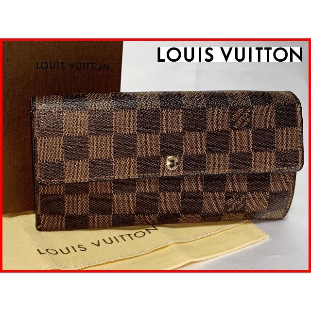 人気商品 財布 2つ折り ルイヴィトン - VUITTON LOUIS ダミエ 305-7