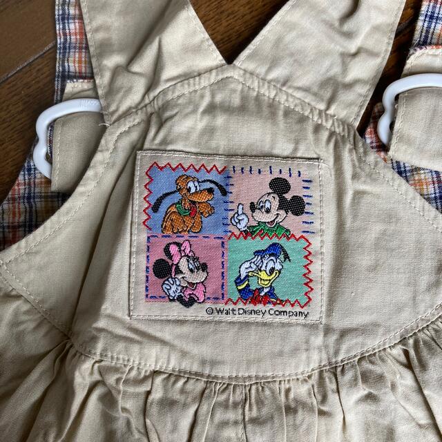 【まとめ割対象】ミッキー　サロペット キッズ/ベビー/マタニティのキッズ服男の子用(90cm~)(パンツ/スパッツ)の商品写真