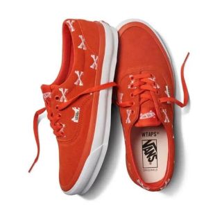 ダブルタップス(W)taps)のWTAPS × VANS VAULT ERA LX "ORANGE/WHITE"(スニーカー)