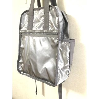 レスポートサック ひとりっぷ コラボバッグ ムーン(シルバー系)