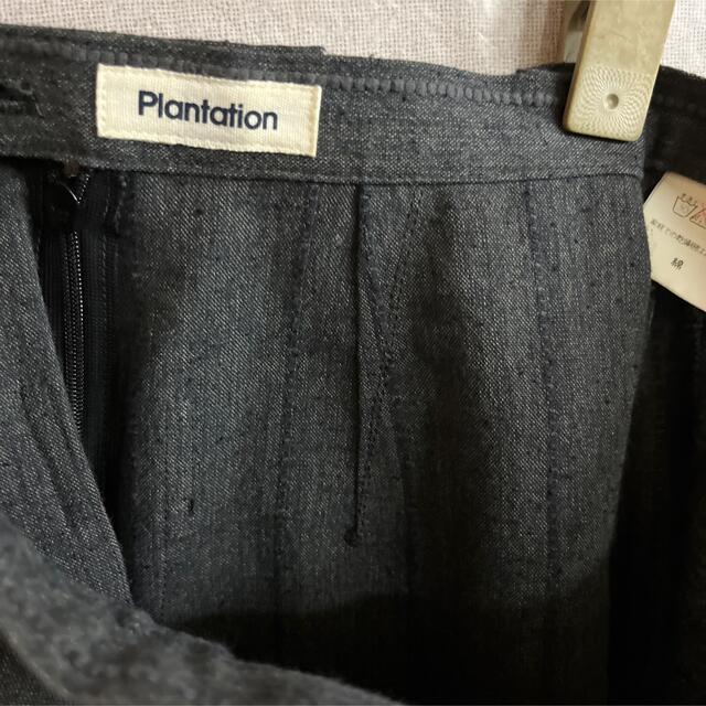 Plantation(プランテーション)のプランテーション　綿ロングスカート　フレアスカートM〜Lサイズ レディースのスカート(ロングスカート)の商品写真