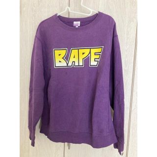 アベイシングエイプ(A BATHING APE)のA BATHING APE  スウェット(スウェット)