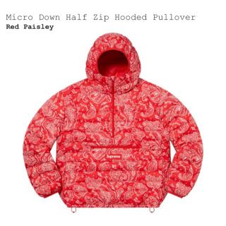 Supreme 22AW Micro Down Half Zip Hooded (ダウンジャケット)