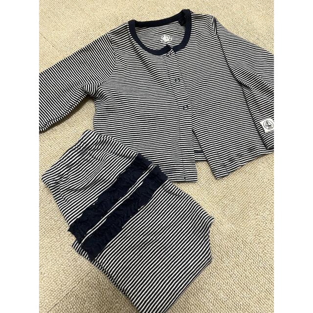 PETIT BATEAU(プチバトー)のPETIT BATEAU セットアップ キッズ/ベビー/マタニティのベビー服(~85cm)(カーディガン/ボレロ)の商品写真