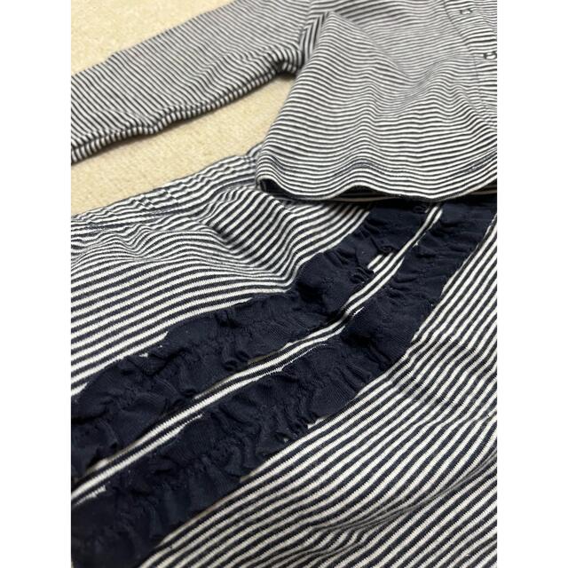 PETIT BATEAU(プチバトー)のPETIT BATEAU セットアップ キッズ/ベビー/マタニティのベビー服(~85cm)(カーディガン/ボレロ)の商品写真