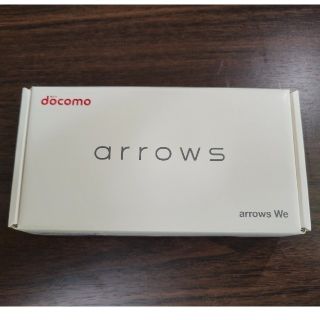 エヌティティドコモ(NTTdocomo)の【新品・未使用】　arrows We  docomo ホワイト(スマートフォン本体)