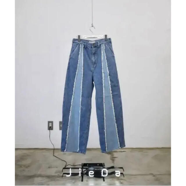 【JieDa/ジエダ】SWITCHING OVER DENIM PANTS