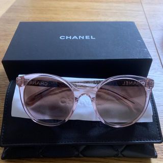 シャネル(CHANEL)の【新品】CHANEL サングラス　22SS パント シェイプ アイウェア　ピンク(サングラス/メガネ)