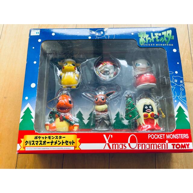 ポケットモンスター TOMY ポケモンクリスマス オーナメントセット ポケモン - 【新品・未使用】ポケットモンスター クリスマス