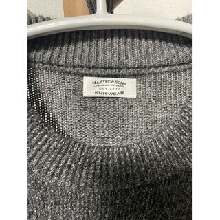 コモリ(COMOLI)のmaatee&sons ひょっとこ　sweater(ニット/セーター)