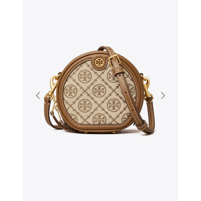 Tory Burch - 新品 トリーバーチ Tモノグラム ジャガード ムーンバッグ