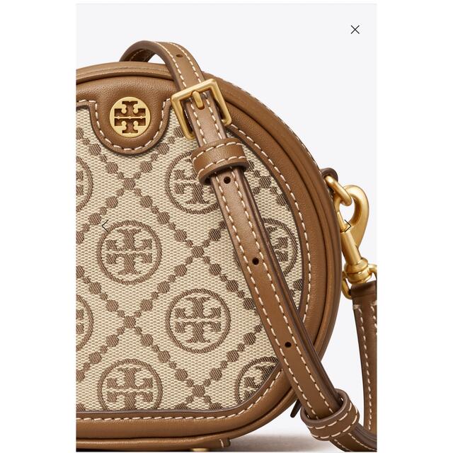 Tory Burch - 新品 トリーバーチ Tモノグラム ジャガード ムーンバッグ