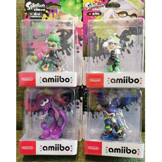 amiibo　スプラトゥーン　４点