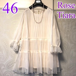 Rose Tiara - 46大きいサイズ ローズティアラ エレガント♡ゆったり 
