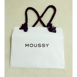 マウジー(moussy)のショップバック(ショップ袋)