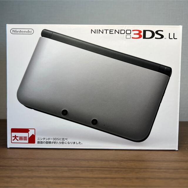 ニンテンドー3DS LL 本体 シルバー ブラック