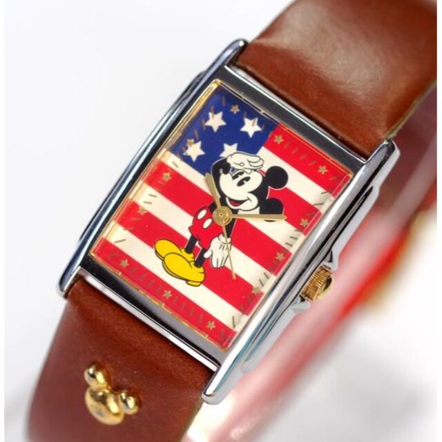 セイコー アメリカ限定 ミッキーマウス 腕時計 ディズニー 電池交換済 ベルト付