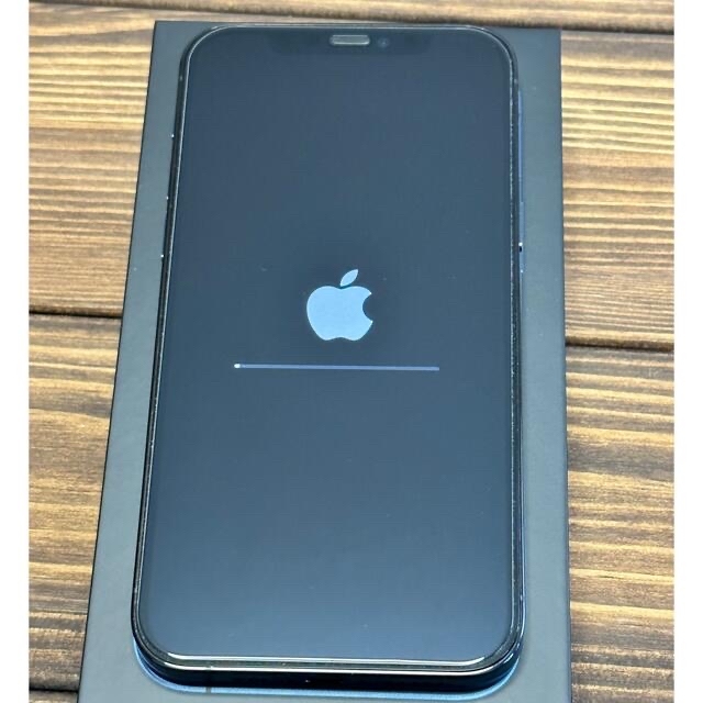 美品iPhone12pro 128GB パシフィックブルー SIM解除済み