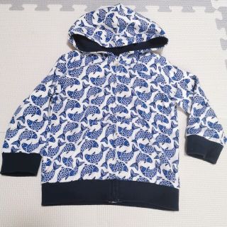 プチバトー(PETIT BATEAU)の【美品】　プチバトー　パーカー(ジャケット/上着)