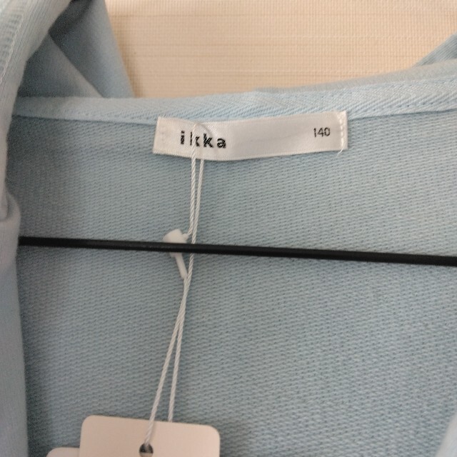 ikka(イッカ)のikka　パーカー　140 キッズ/ベビー/マタニティのキッズ服女の子用(90cm~)(ジャケット/上着)の商品写真