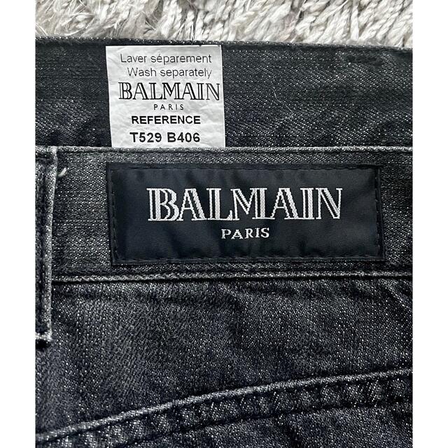 BALMAIN - 新品 BALMAIN バルマン デニム REFERENCE T529B406の通販 by 