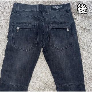 BALMAIN - 新品 BALMAIN バルマン デニム REFERENCE T529B406の通販 by