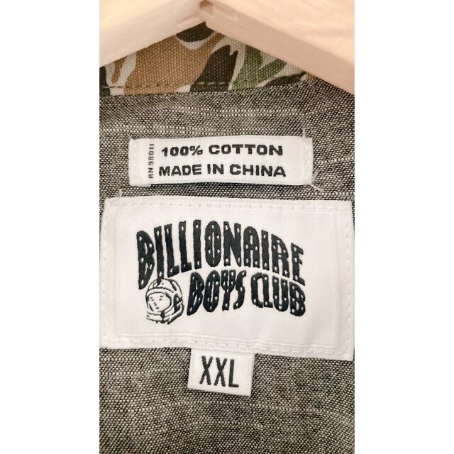 BillionaireBoysClub ビリオネアボーイズクラブ 迷彩シャツ 国内外の