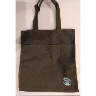 スターバックスコーヒー(Starbucks Coffee)の[Starbucks]スターバックス正規品 トートバッグ カーキ(トートバッグ)